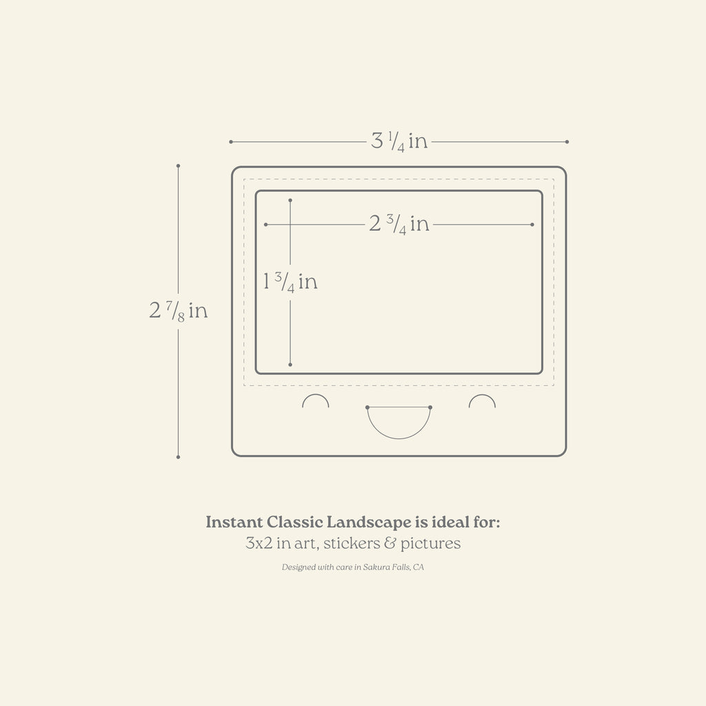 Instant Classic Landscape Frame 4-pack