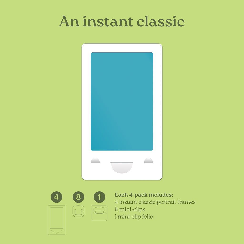 Instant Classic Portrait Frame 4-pack