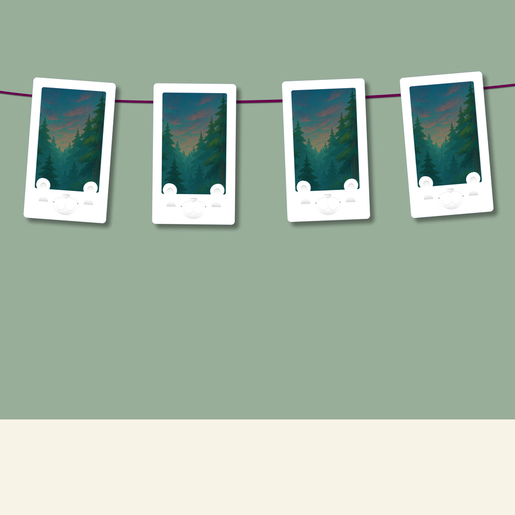 Instant Friends Bear Portrait Frame 4-pack