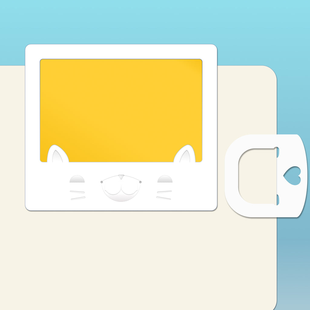 Instant Friends Cat Landscape Frame 4-pack