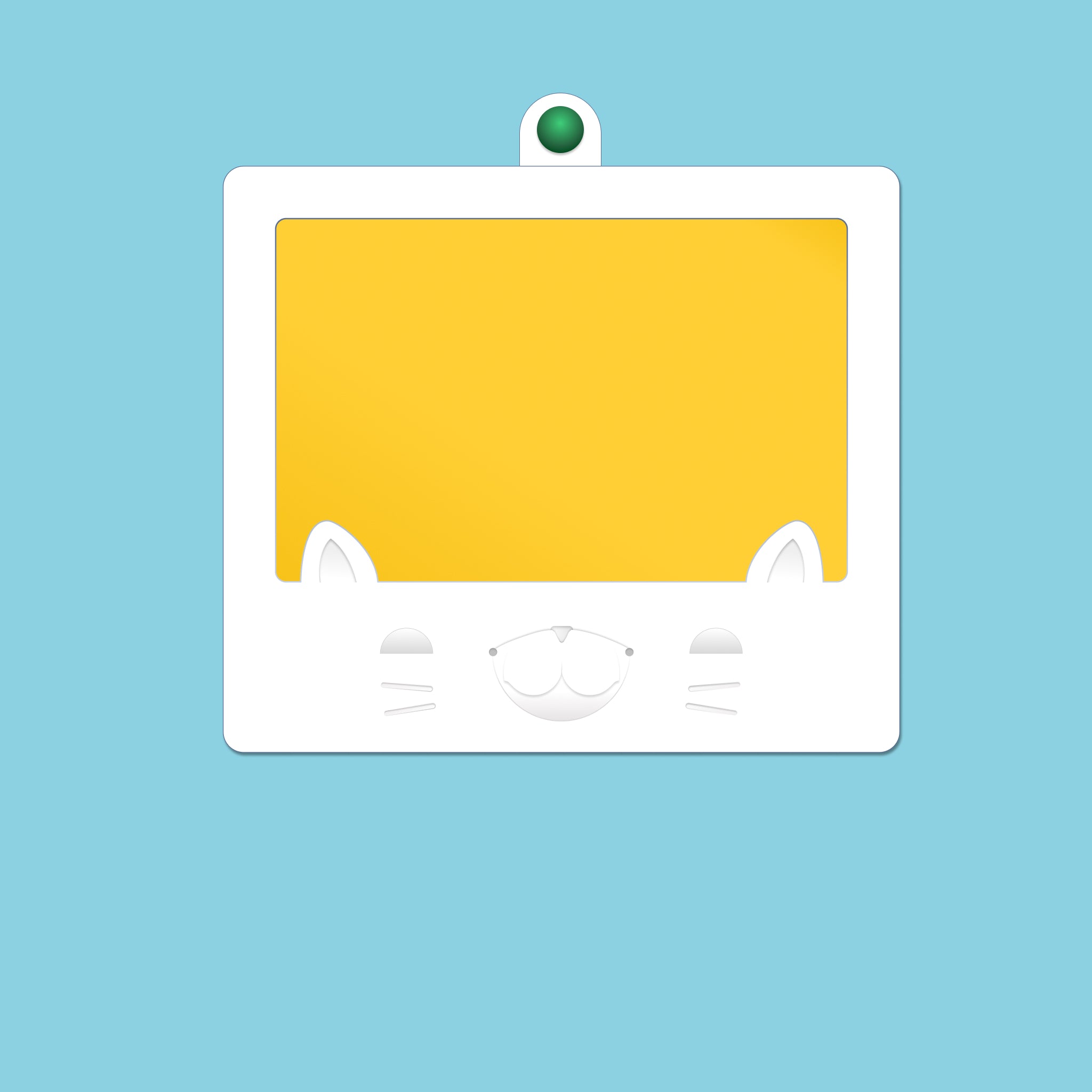 Instant Friends Cat Landscape Frame 4-pack