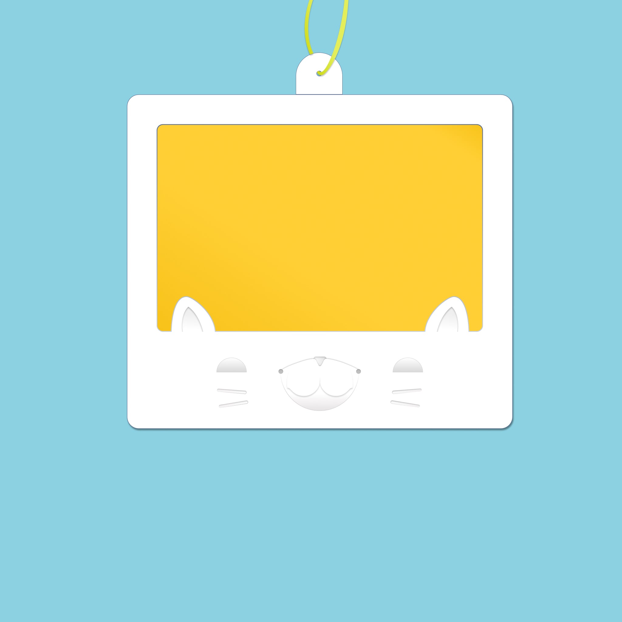 Instant Friends Cat Landscape Frame 4-pack