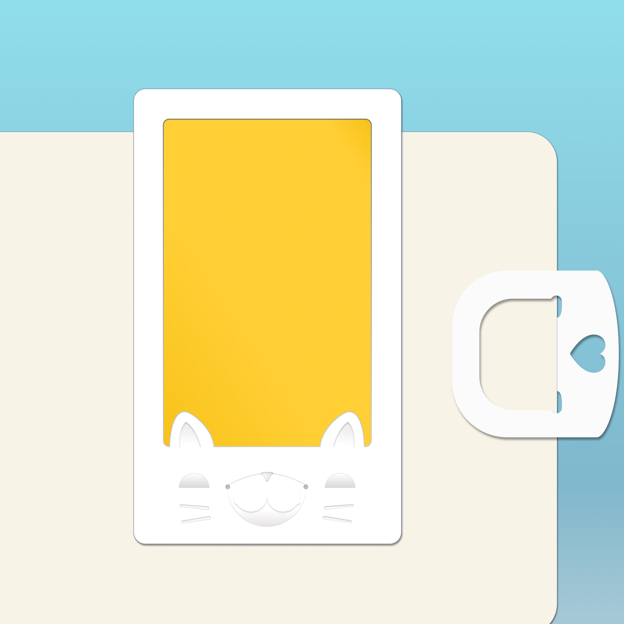 Instant Friends Cat Portrait Frame 4-pack