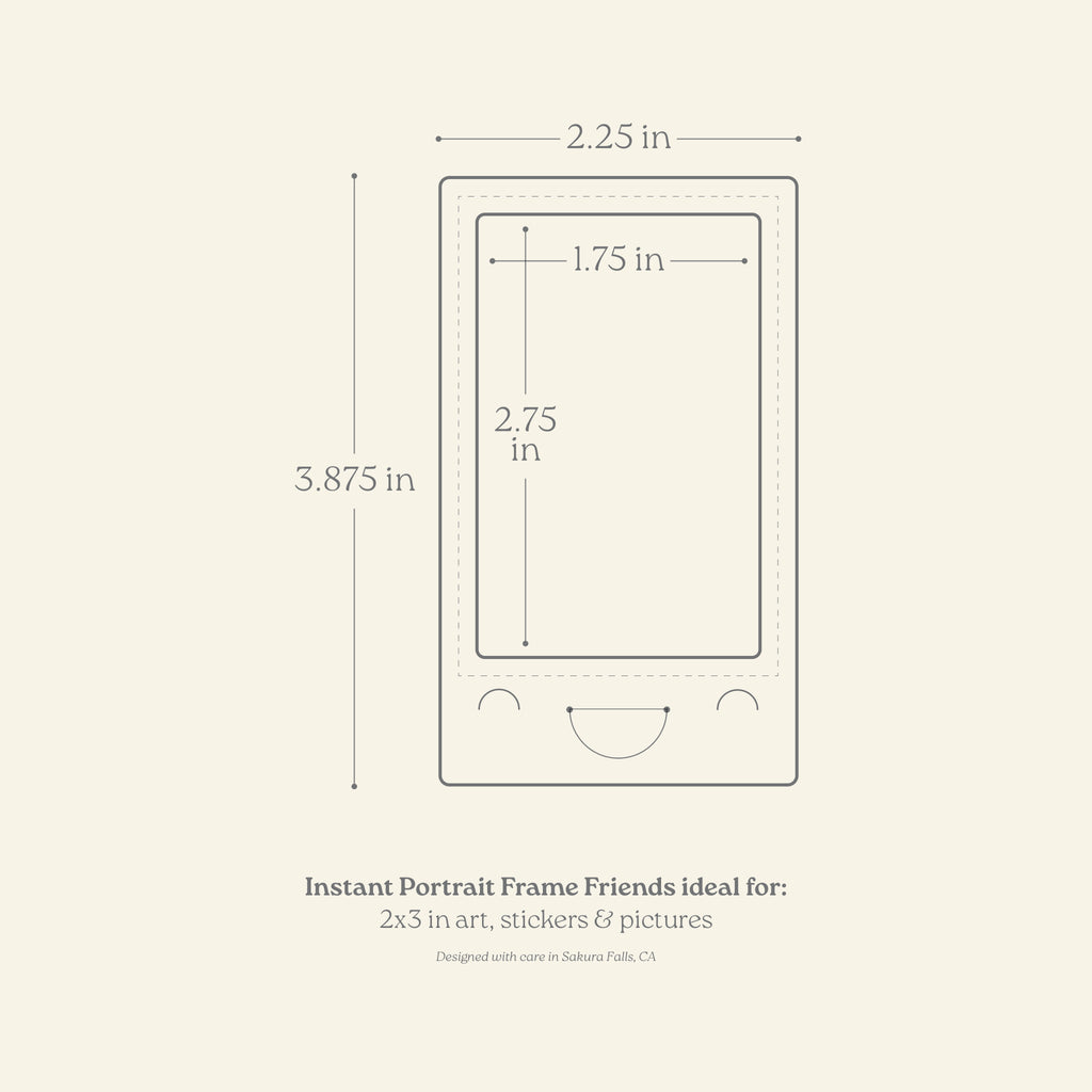 Instant Friends Cat Portrait Frame 4-pack