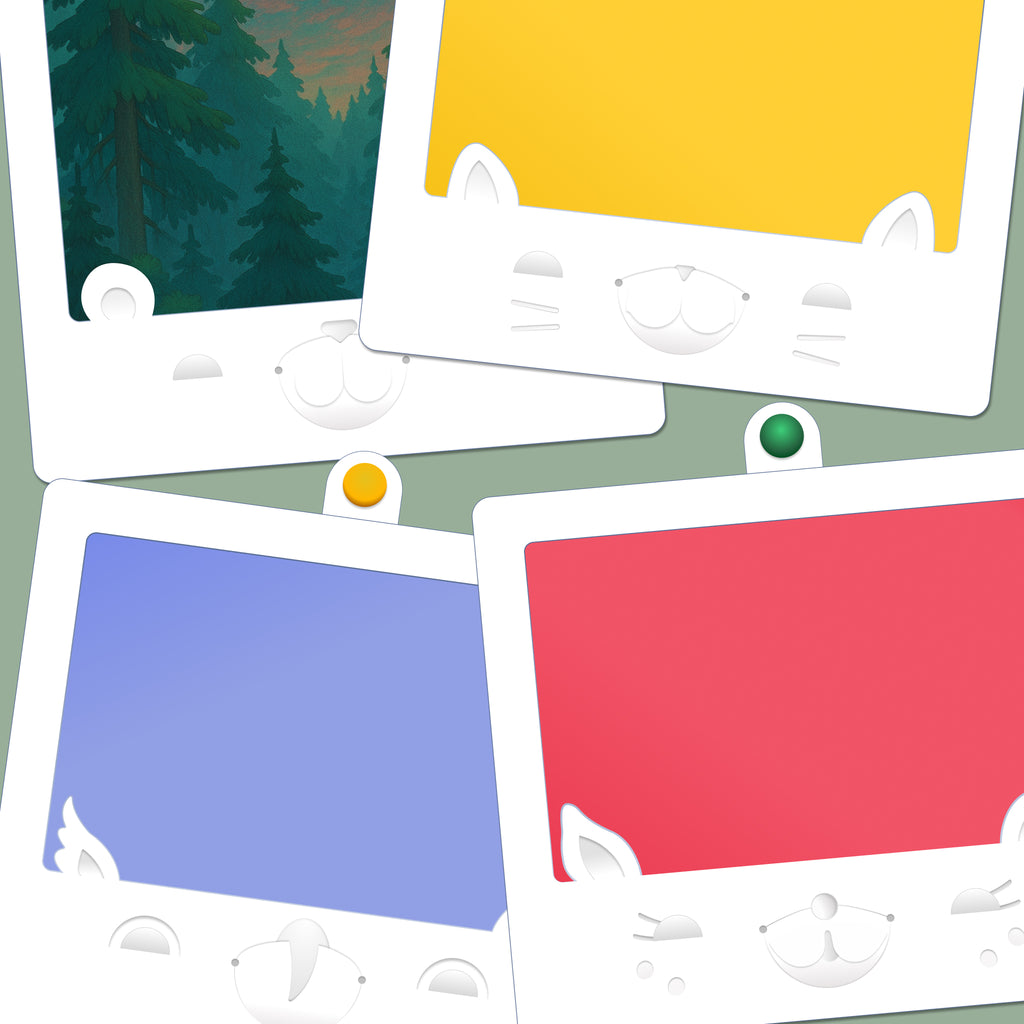 Instant Friends Mixed Landscape Frame 4-pack