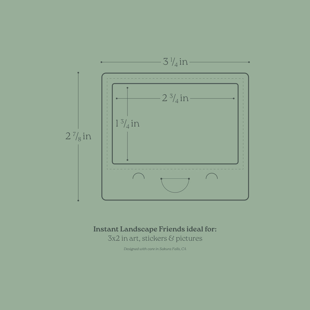 Instant Friends Mixed Landscape Frame 4-pack