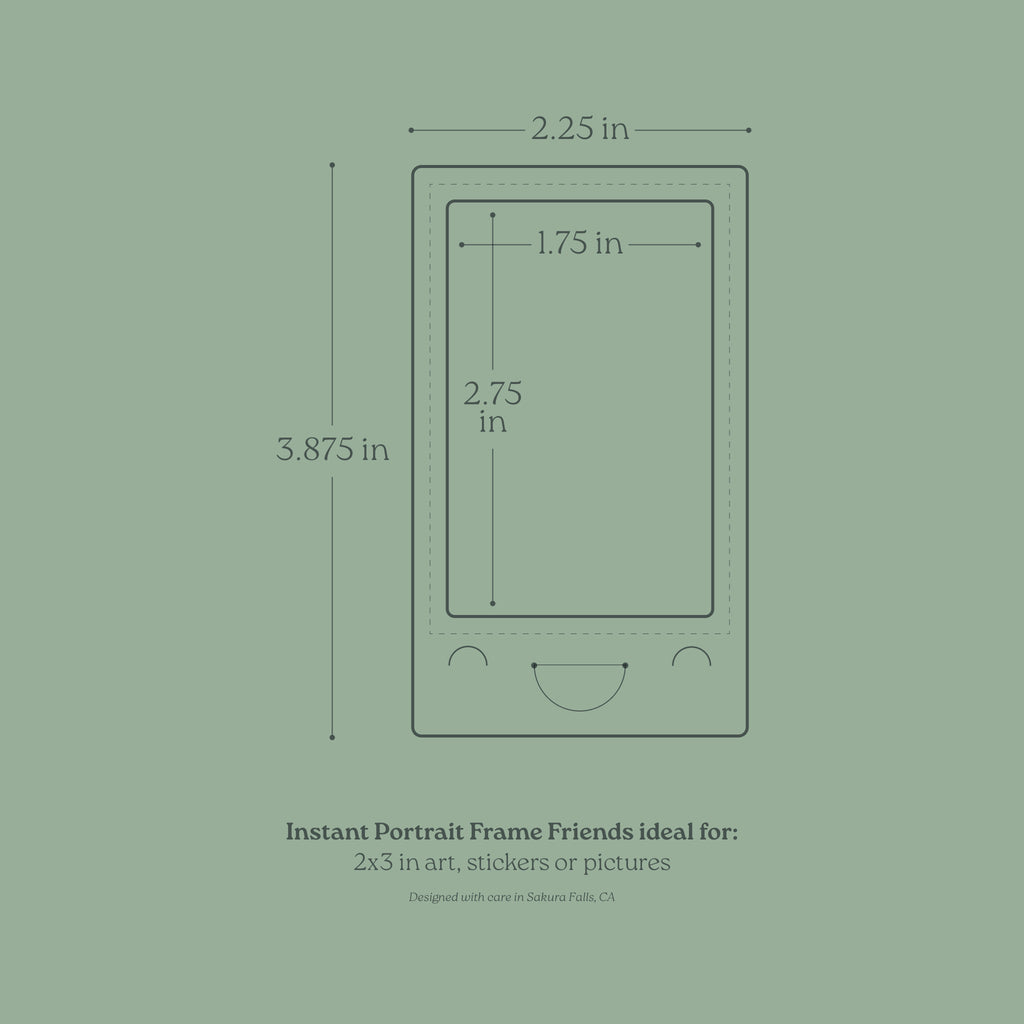 Instant Friends Mixed Portrait Frame 4-pack