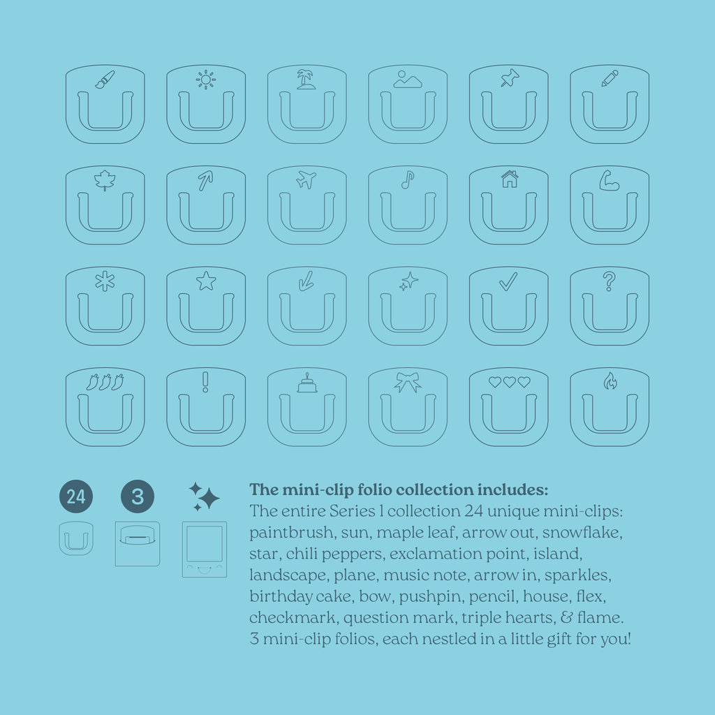 Mini Clip Series 1 Folio Collection