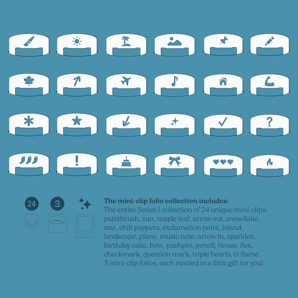 Mini Clip Series 1 Folio Collection