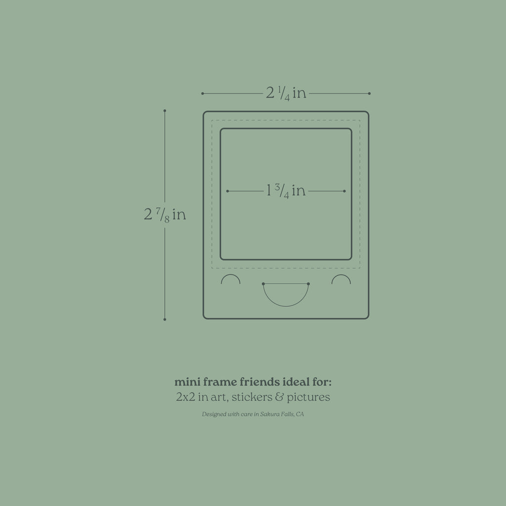 Mini Friends Mixed Frame 4-pack