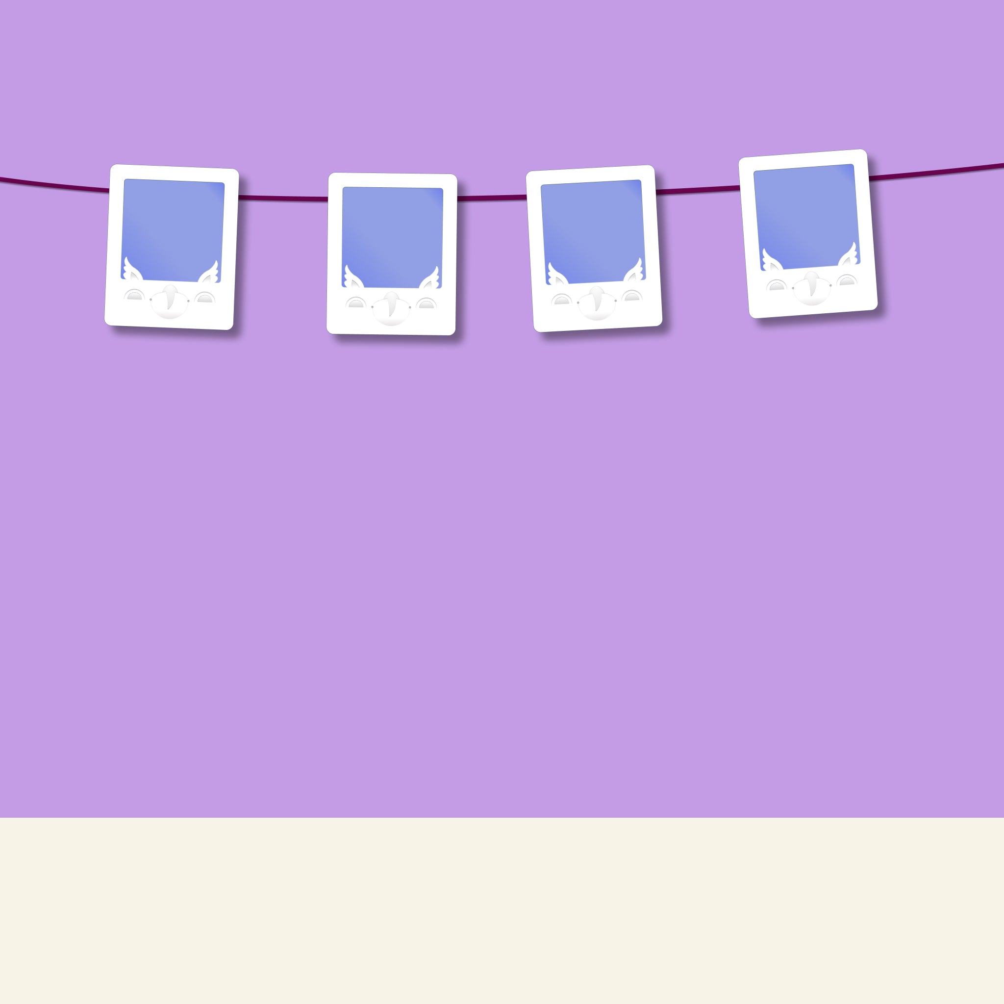 Mini Friends Owl Frame 4-pack