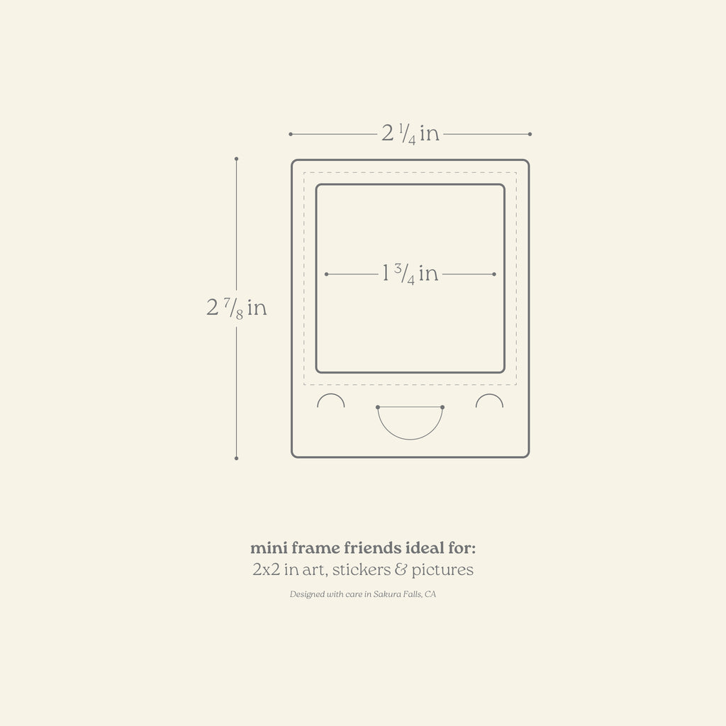 Mini Friends Owl Frame 4-pack
