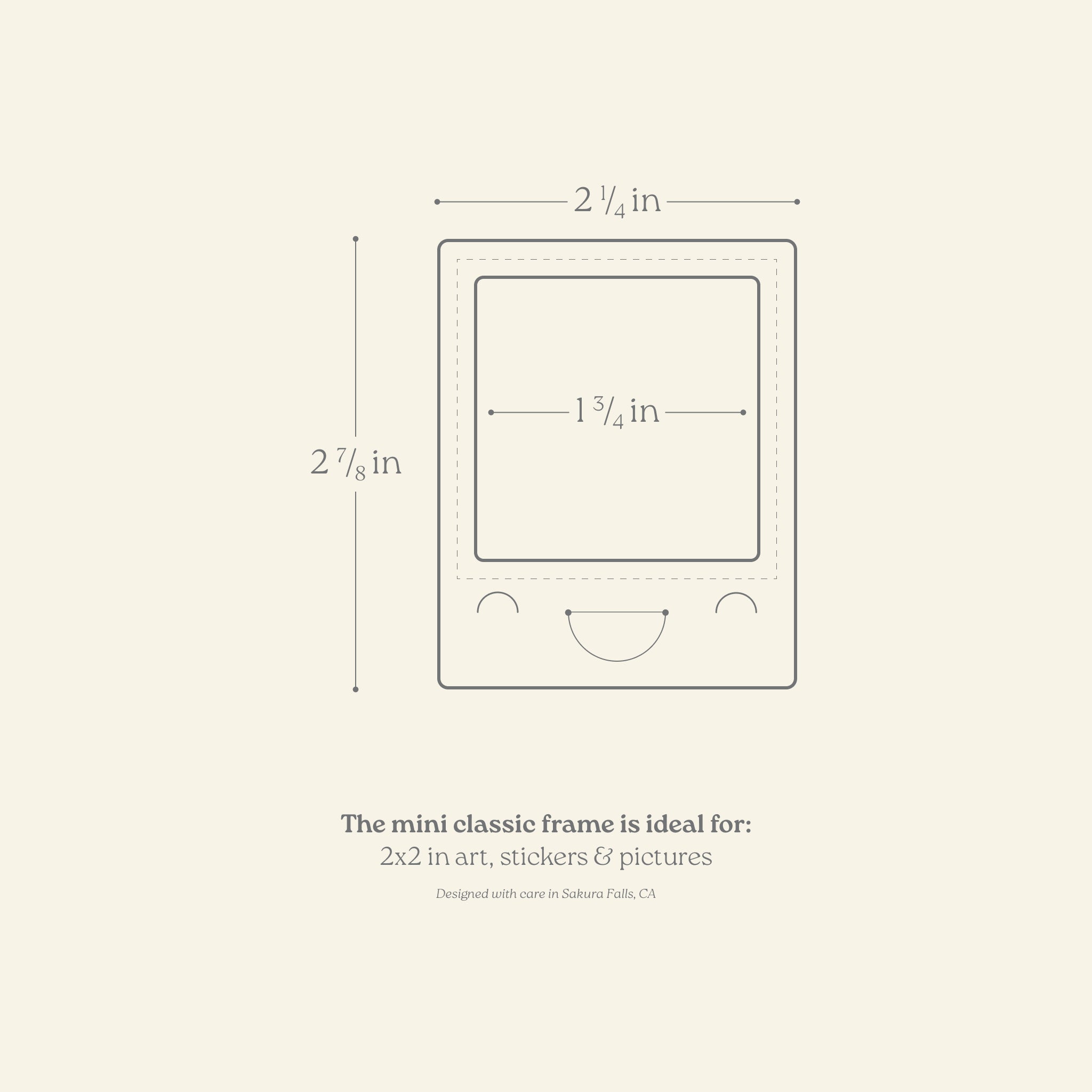 Mini Classic Frame 4-pack