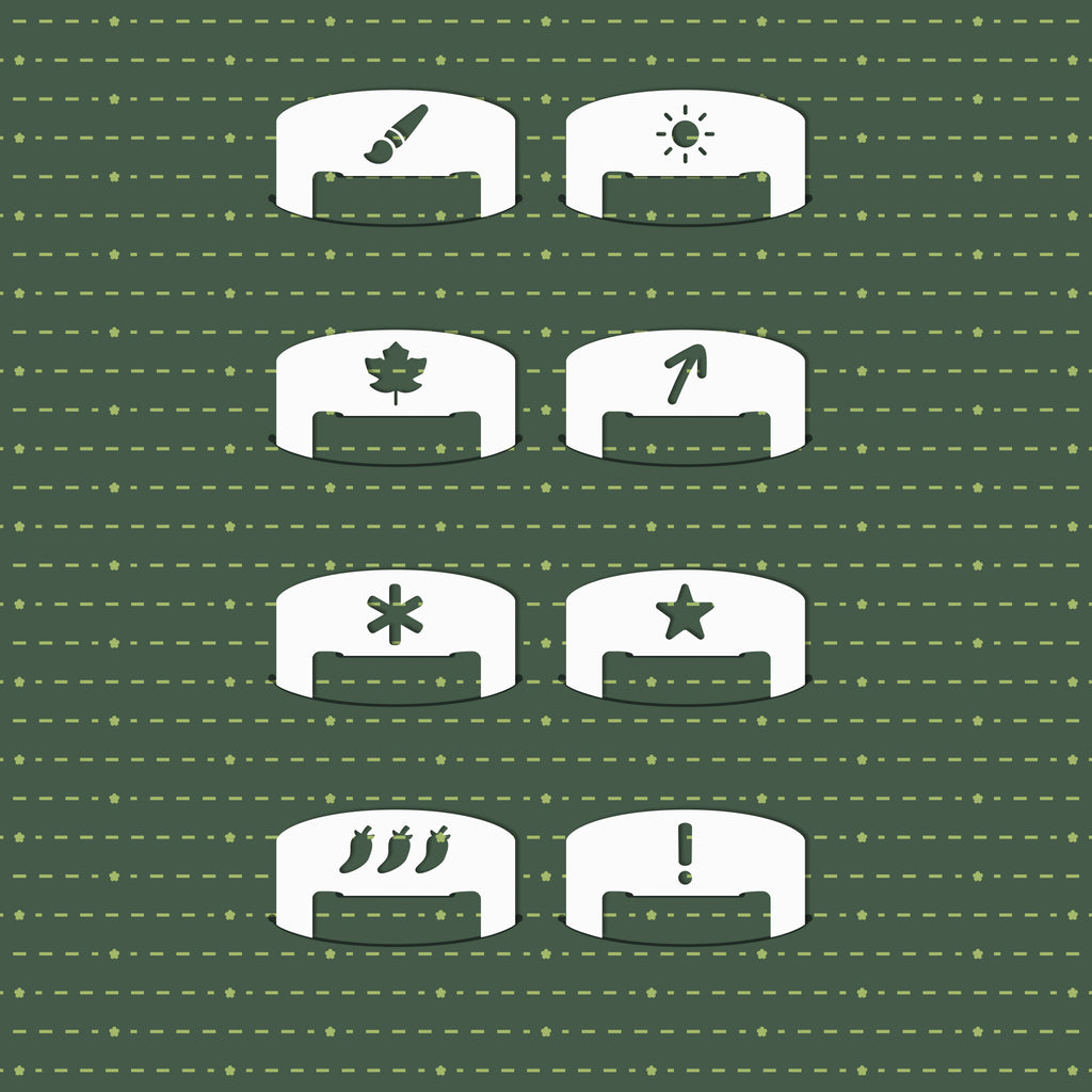 Mini Clip Series 1 Folio - Group 2 "Paintbrush" 8-clip pack